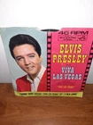 ELVIS PRESLEY Viva Las Vegas/What'd I Say 45 RPM Record w/ Picture Sleeve