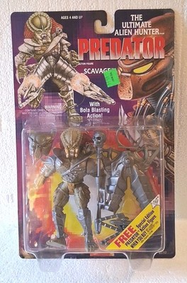 Ultimate Alien Hunter Scavage Predator Figure Kenner 1993  New - Sealed