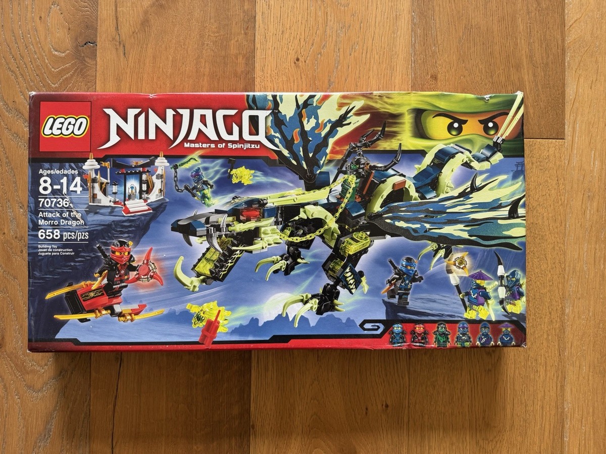 LEGO 70736 Ninjago Attack of the Morro Dragon; Brand New, Sealed