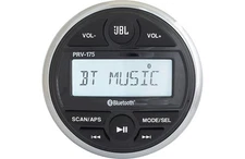 JBL PRV-175 Gauge-Style Bluetooth Marine Digital Stereo Rear USB/AUX Receiver