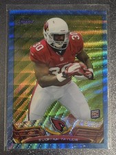 2013 Topps Chrome Blue Wave Refractor #54 Stepfan Taylor RC - EX/NM Condition 