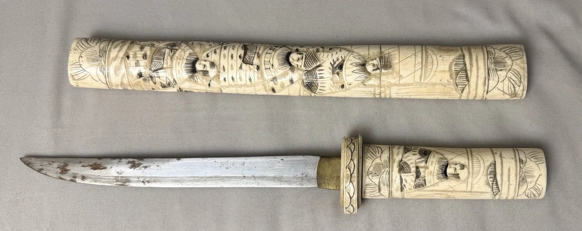 日本短刀，古董日本剑| eBay