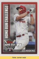 2019 Topps Home Run Challenge Code Card Rhys Hoskins #HRC-17 READ 0ff3