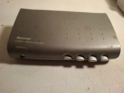 Recoton s-video switch svs1000