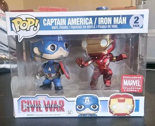 Civil War Captain America Captain America vs Iron Man Marvel Collector Crops