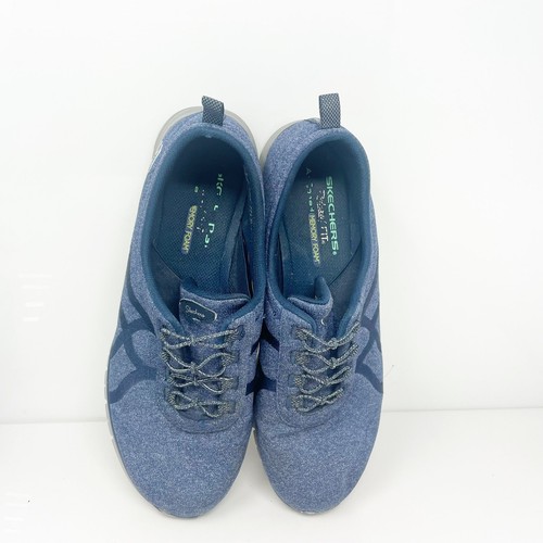 Skechers Womens EZ Flex Renew 23462 Blue Running Shoes Sneakers Size 10 - Picture 4 of 12