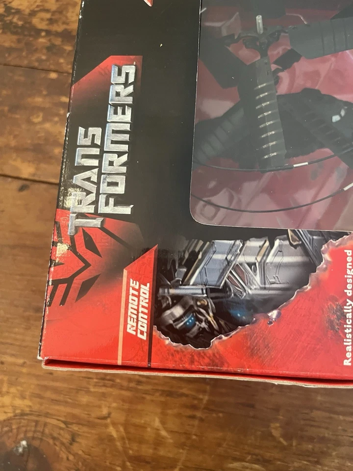 Transformers Blackout Infrared Helicopter RC Remote Radio Shack Movie  NIB - Image 4 of 4