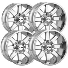 Set Of 4 Ion 141 20x9 5x5.55x150 18mm Chrome Wheels Rims 20 Inch Set Of 4 Ion 141 20x9 5x5.55x150 18mm Chrome Wheels Rims 20 Inch
