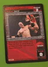 WWF / WWE Raw Deal CCG - The Raw Deal Revolution 56/PR Promo