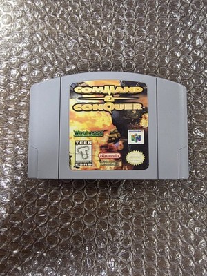 Command & Conquer Authentic N64 Tested And Working 