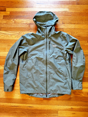 Pas Normal Studios Off-Race Shell Jacket Medium Olive Grey