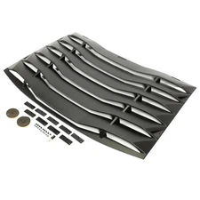  R Ear Window Windshield Louver Cover Vent BLK for 2011-2023 Do dge Charger