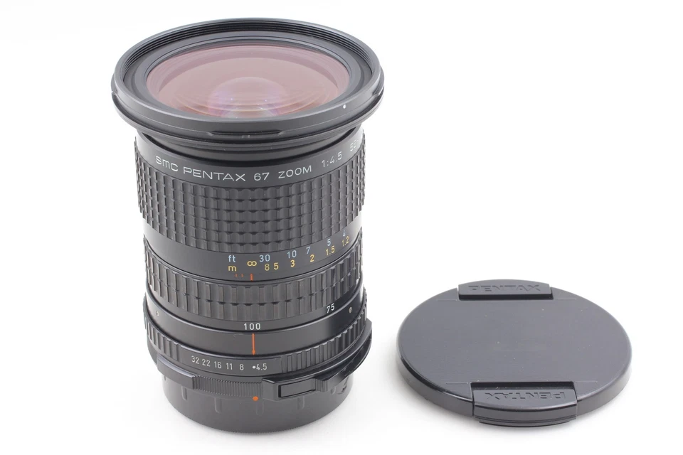 [ Near MINT ] Pentax SMC P 55-100mm f4.5 Zoom Lens For 6x7 67 II From JAPAN - Image 4 of 4