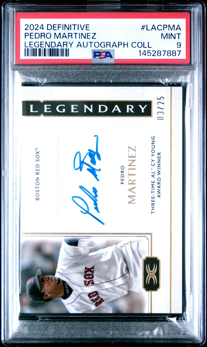 Pedro Martinez Baseball Serial Numbered Sports Trading Cards