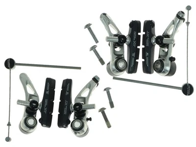 NOS! Shimano DEORE XT BR-M737 Cantilever Brake Set w/ Link Wire and Pads - Image 1 of 4