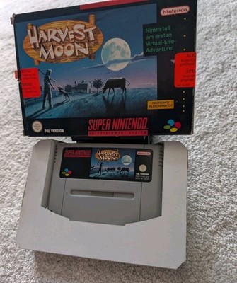 Nintendo Harvest Moon Nintendo Super Nintendo SNES PAL OVP