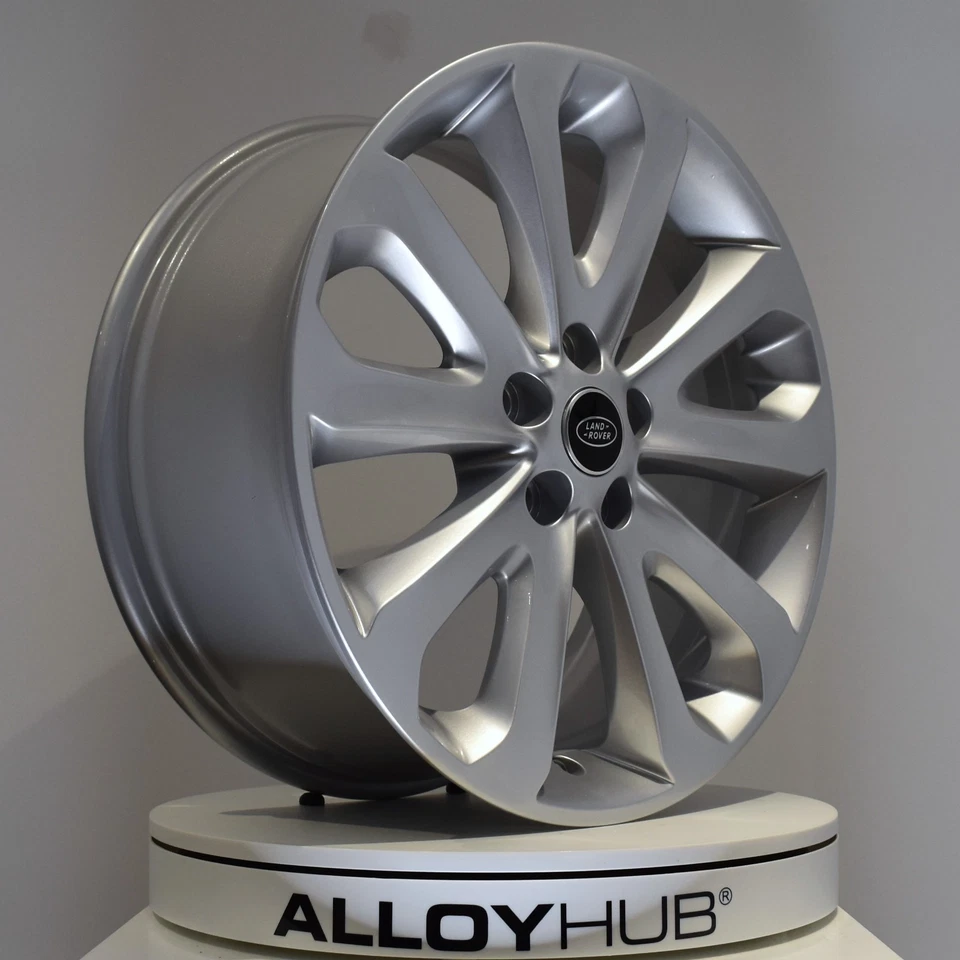 ORIGINAL RANGE ROVER L405 L494 STYLE 5002 20" ZOLL SILBER ALUFELGE X1 - Bild 2 von 3