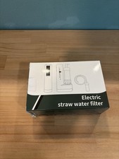 Pro Electric Water Purifier Survival w/Hand Pump, Portable Water Filter Camping 