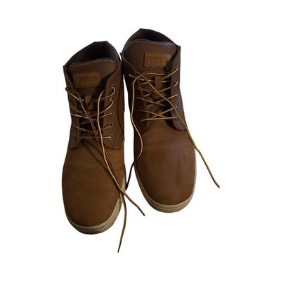 Polo Ralph Lauren Men's Suede Nubuck Leather Boots Size 13