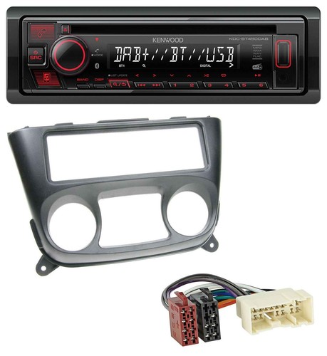 Kenwood MP3 CD USB Bluetooth DAB Autoradio für Nissan Almera N16 (ab 2000) - Bild 1 von 6