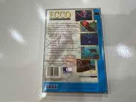 Ecco: The Tides of Time (Sega CD 1993) CIB Complete in Box w Manual + Foam Nice!