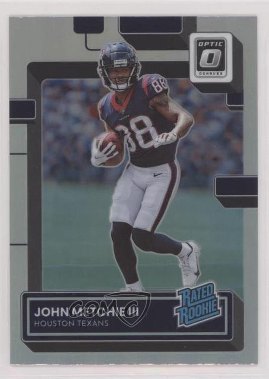 2022 Panini Donruss Optic Rated Rookie Holo Prizm John Metchie III #217 1d40