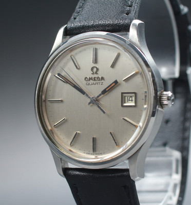 Vintage 1977 [Near MINT] Omega Constellation 196.0071 35mm Quartz Silver Men's