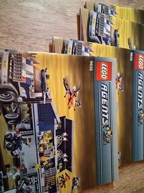 LEGO Agents Mission 6 Mobile Command 8635  Instructon Manual Only GUC No Bricks