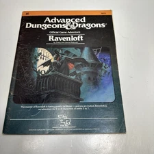 Vintage 1983 Advanced Dungeons & Dragons "Ravenloft"  I6 9075 NO MAP DD 116