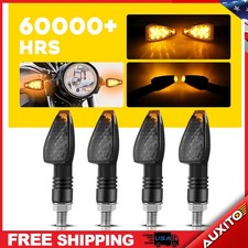 Motorcycle LED Turn Lights For 12V Signals 10mm Motorcycles with Fairing Holes