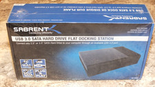 Sabrent EC-DFLT USB 3.0 to SATA External Hard Drive Lay-flat Docking Station