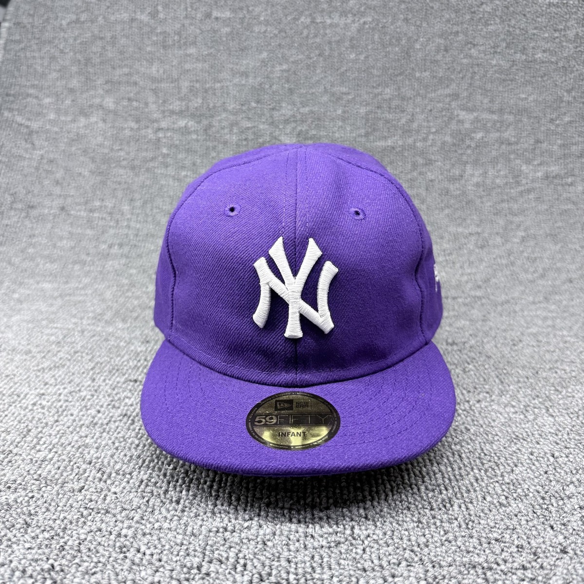 New Era New York Yankees 59FIFTY Infant Fitted Hat Purple Size 6 48.3cm Kids