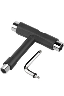 Kompaktes Multi-Tool für Skateboards: All-in-One tragbares T-Tool mit T-Inbusschlüssel