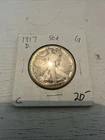 1917   United States Walking Liberty Half Dollar G
