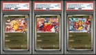 PSA 10 TOHOKU HIROSHIMA FUKUOKA PIKACHU SPECIAL Pokemon Promo 3 Set Japanese
