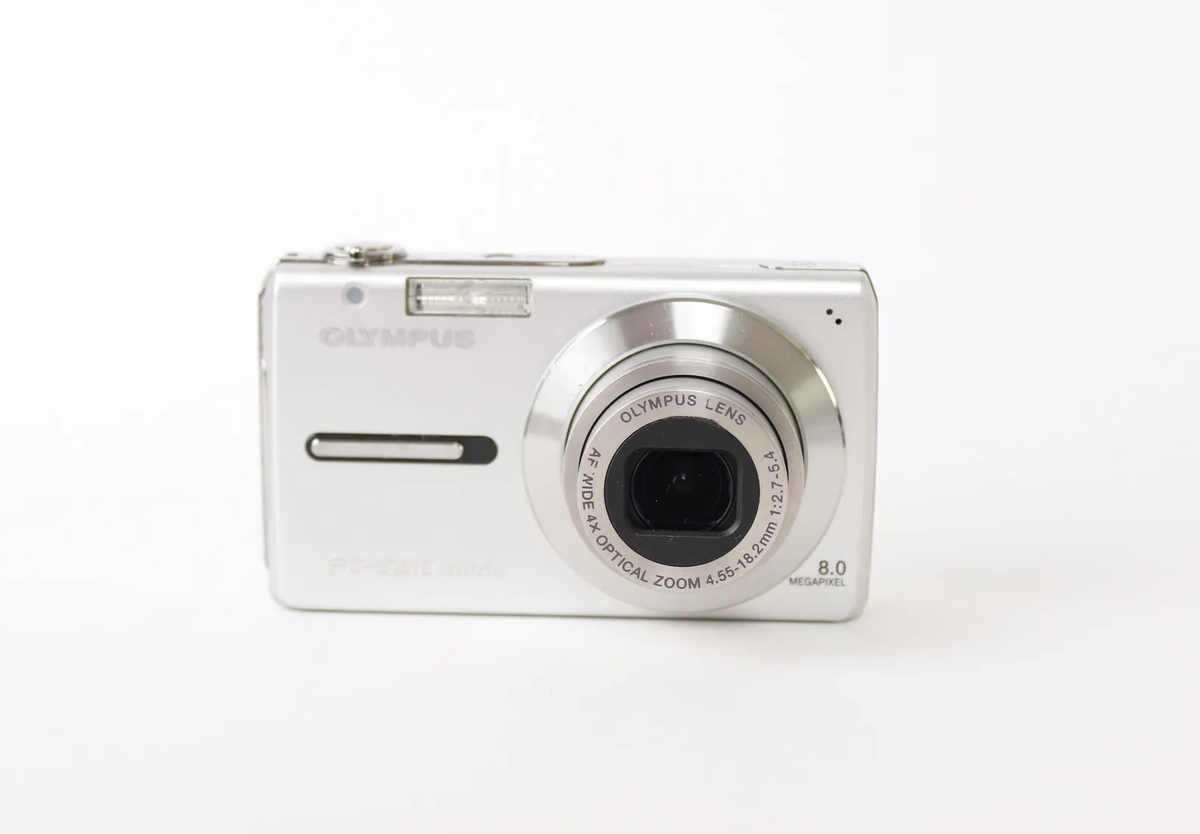 Olympus FE-350 Wide Digital Camera, 8MP Retro Point & Shoot | eBay