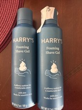 2X-Harry's Men's Foaming Shave Gel With Aloe- 6.7oz