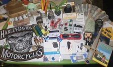 Large Mens Junk Drawer Lot~Clean Out~Vintage 2 Now Collection~Misc Various Items