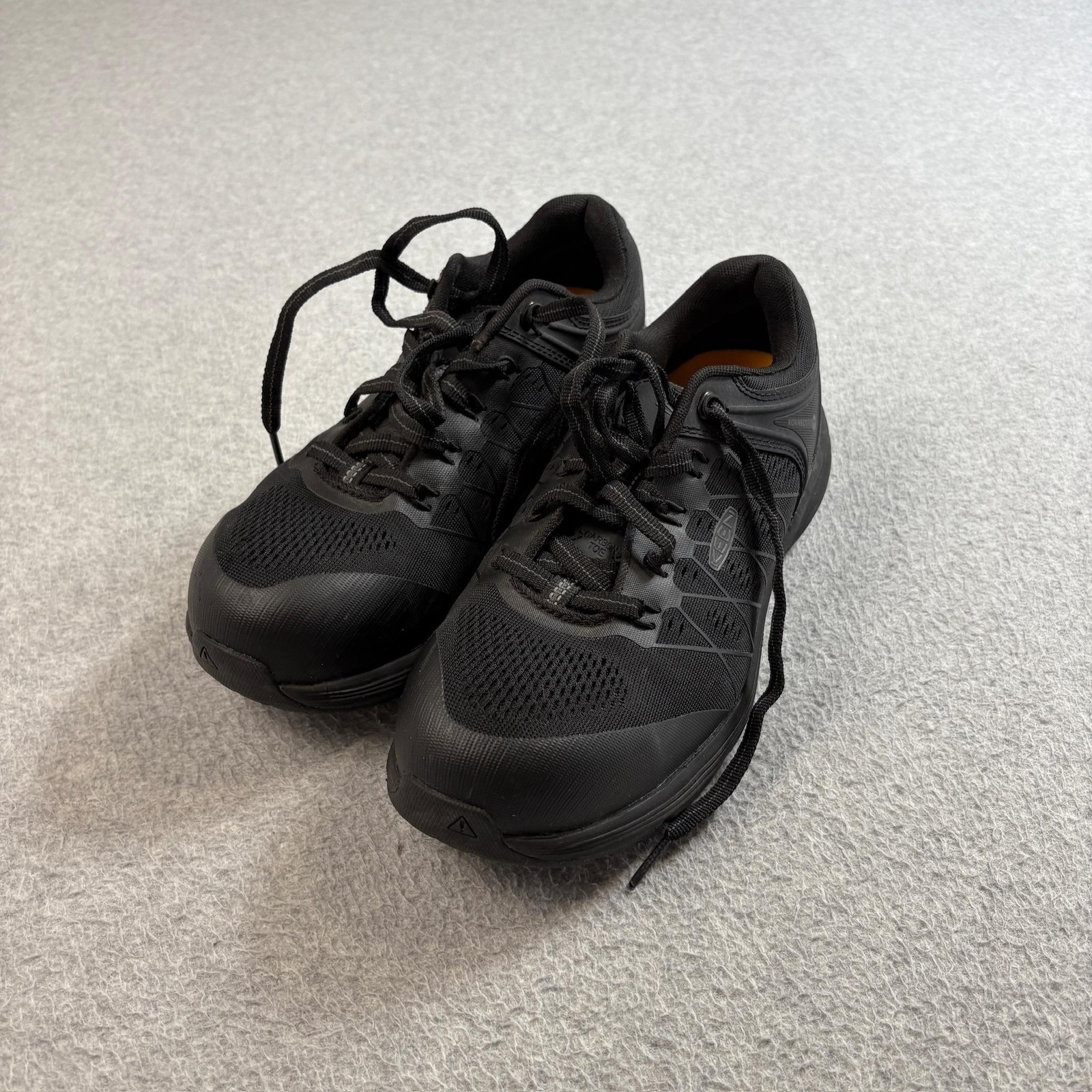 Keen Utility Scarpa Donna 9 Nero KonnectFit Antiscivolo Lavoro Punta di Sicurezza ASTM Sneaker