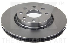 2x Bremsscheibe NK 203617 für CORSA J89 OPEL S93 ASTRA T92 VECTRA CC TIGRA 16V