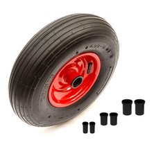 350x6 Sack Truck Wheel 13 Inch 4 Ply Heavy Duty 25/20/16/12mm Bushes Load 150kg
