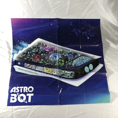 Astro Bot Double Sided Poster PS5 Sony Playstation Comic