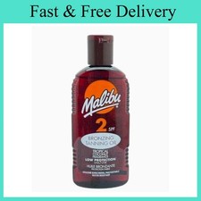 Malibu Bronzing Tanning Oil Tropical Coconut Fragrance SPF2 200ML