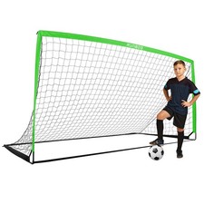 11x5.5' 9x5' 6x4' FT Soccer Goal with Carry Bag, Portable Folding Soccer Net ...