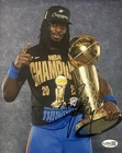 Luguentz  “Lou” Dort (Oklahoma City Thunder) Signed 8x10 Photo JSA COA CL89916
