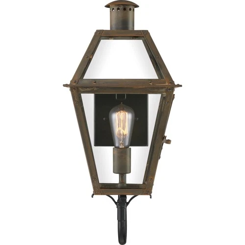 Quoizel RO8410 Rue De Royal 21" Tall Outdoor Wall Sconce - Black - Picture 12 of 12