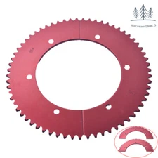 Split Sprocket Aluminum 64T #35 Chain for Go Karts Mini Bikes