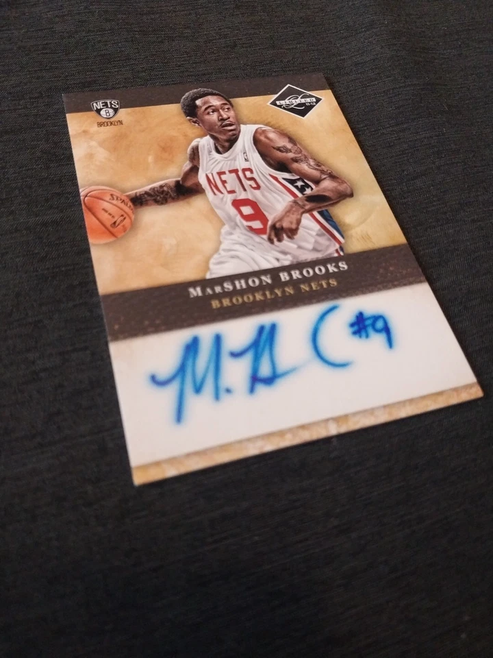 Marshon Brooks Limited 2011 Draft Pick Redemptions #3 Autograph - Image 3 of 4