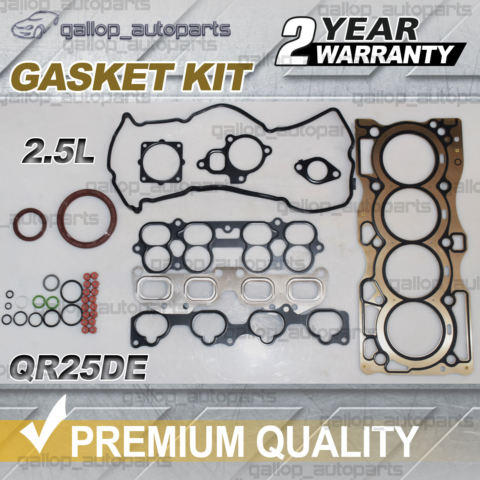 Full Gasket Set FOR Nissan XTrail X-Trail T30 QR25DE 2.5 MLS Head