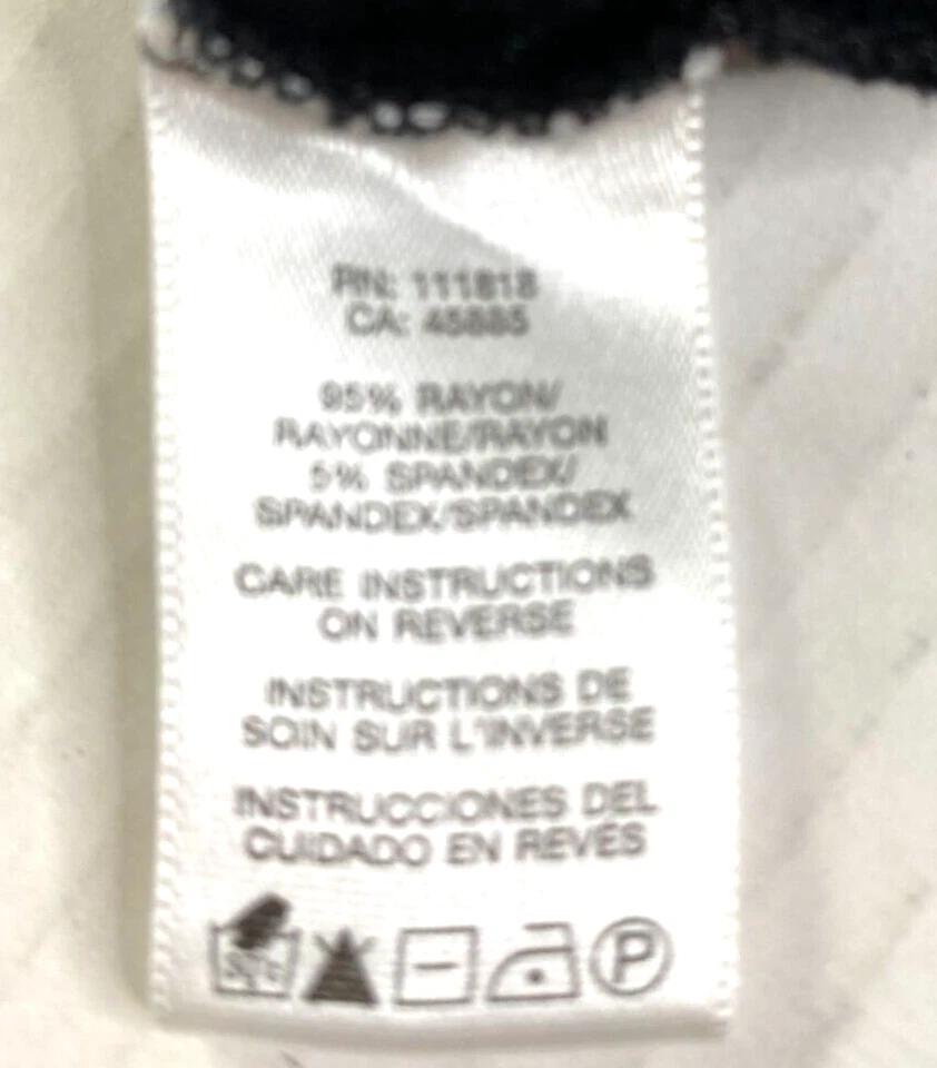 Halter tejido negro Michael Kors para mujer con cuentas y correas cruzadas talla M Foto 4 de 4